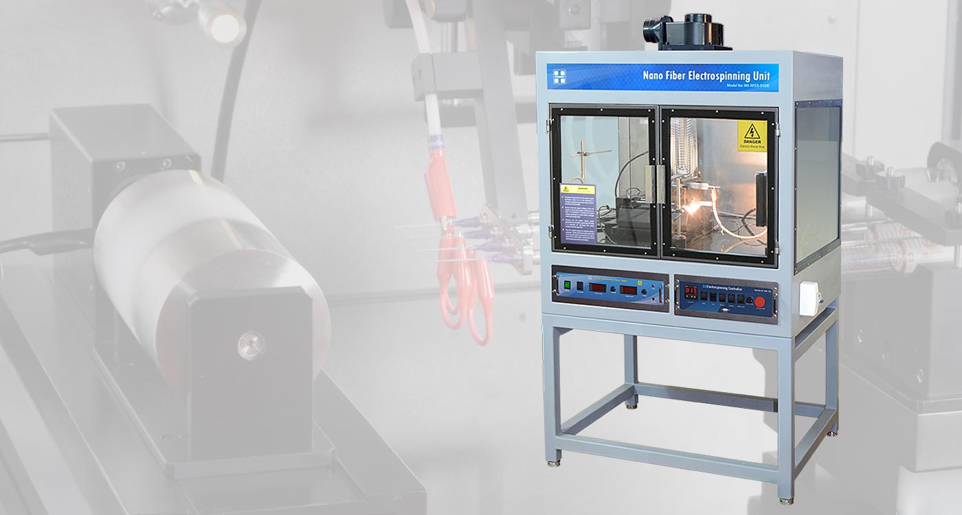 Nano Fiber Electrospinning Unit with Support